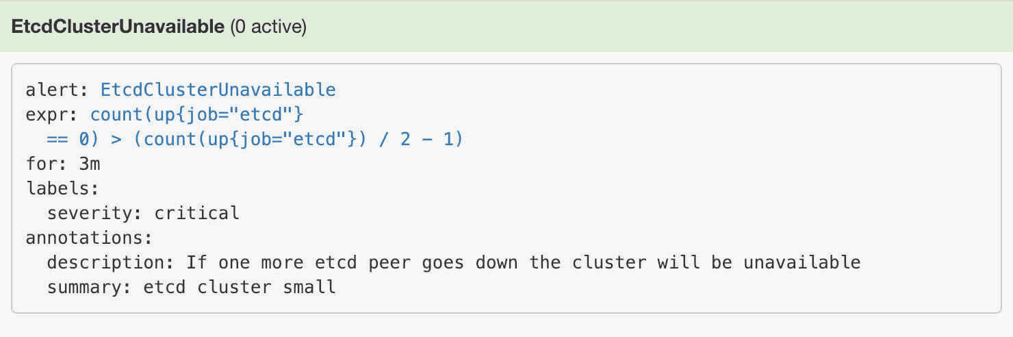 etcd cluster